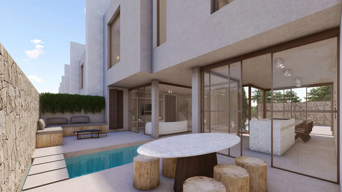 Nieuwbouw rijwoning met 3 slaapkamers in Formentera del Segura, foto 2