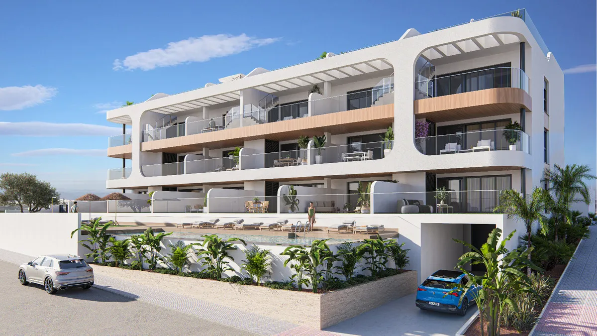 Nieuwbouwappartementen met dakterras en zwembad in Benijófar, foto 1