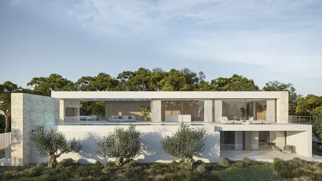 Nieuwbouwvilla met zeezicht en privézwembad in Moraira, Moraira, Teulada