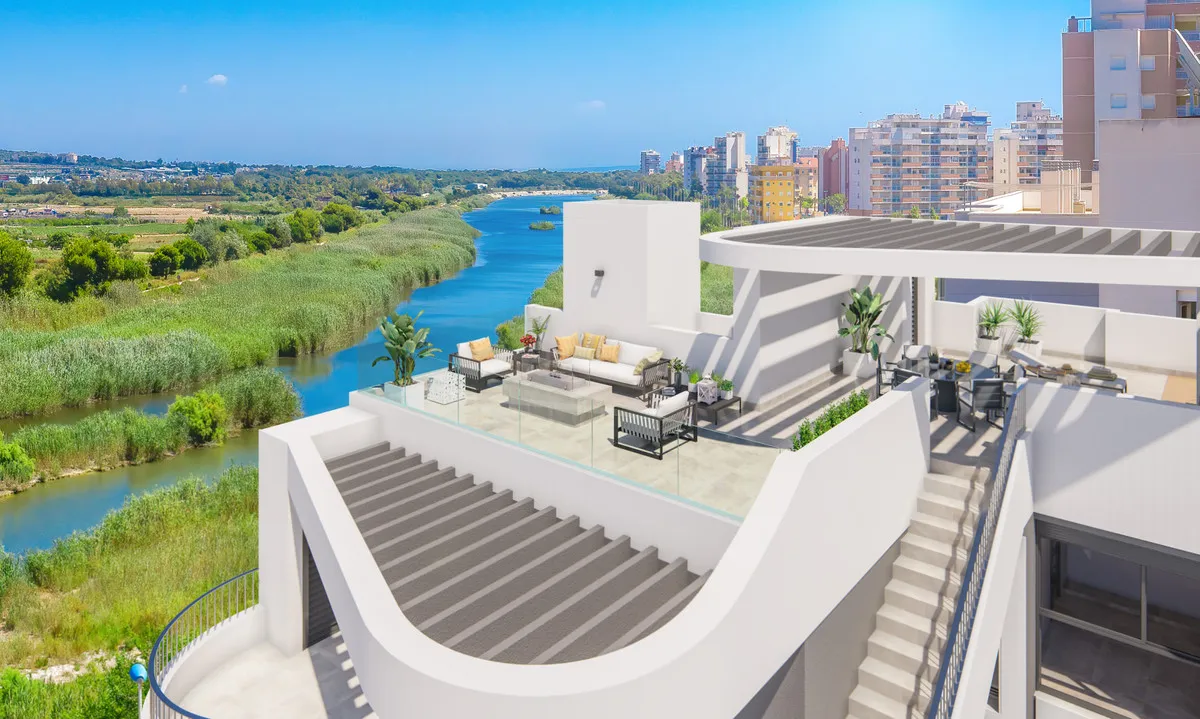 Nieuwbouwappartement met dakterras en jacuzzi in Guardamar del Segura, foto 1