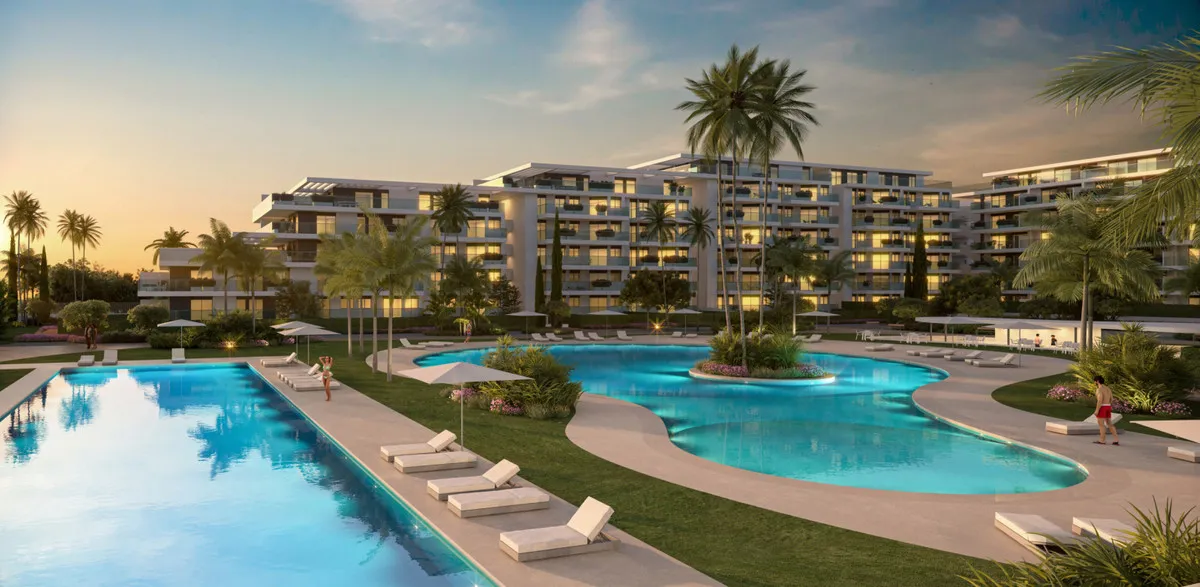 Nieuwbouwappartementen aan het strand in Almerimar, El Ejido, foto 1