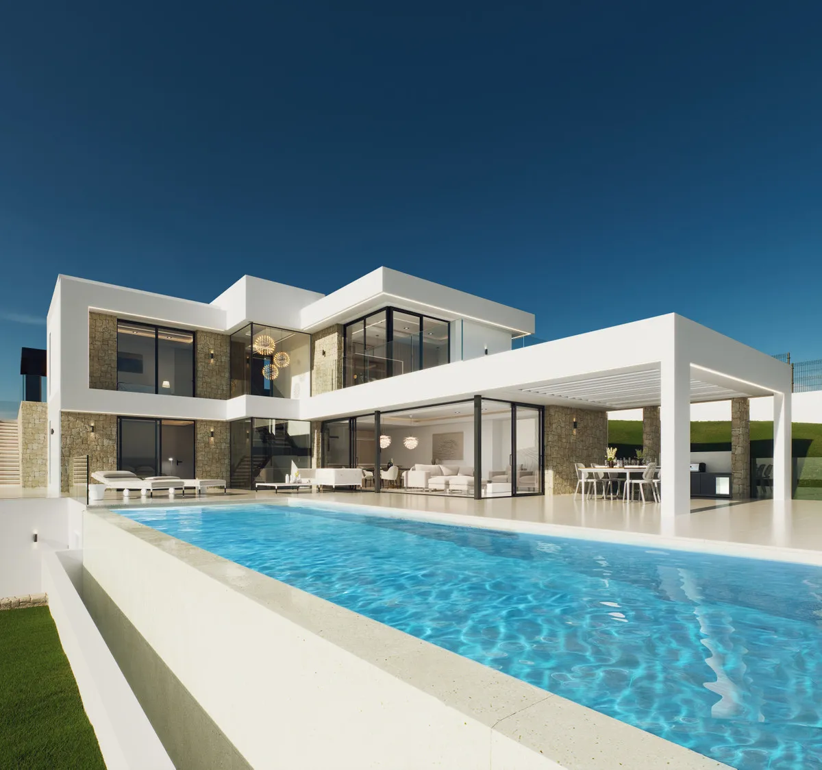 Nieuwbouwvilla met privézwembad en zeezicht in Xàbia (Jávea), foto 1