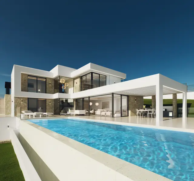 Nieuwbouwvilla met privézwembad en zeezicht in Xàbia (Jávea), Xàbia/Jávea