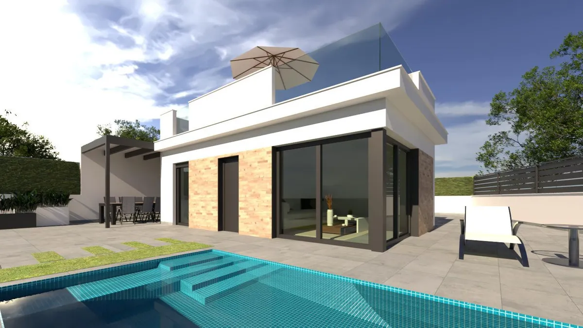 Nieuwbouwvilla met privézwembad in Los Alcázares, foto 2