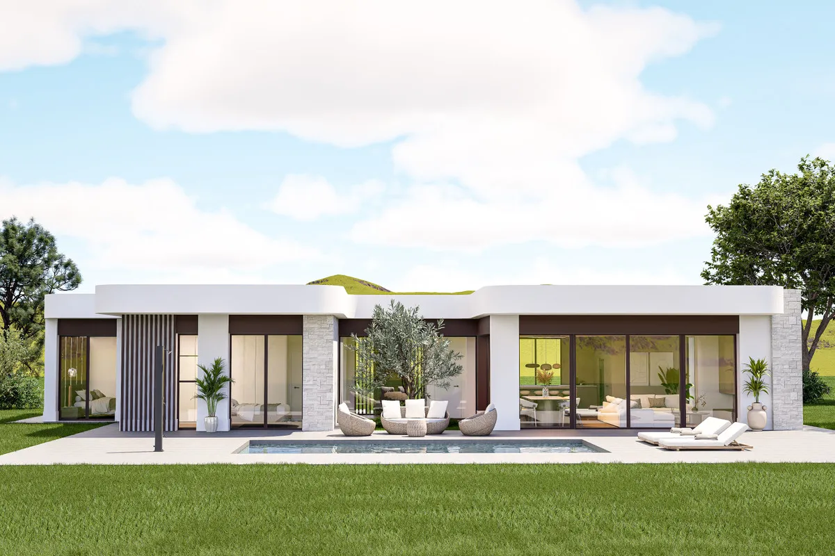 Nieuwbouwvilla met privézwembad en tuin in Pinoso, foto 1