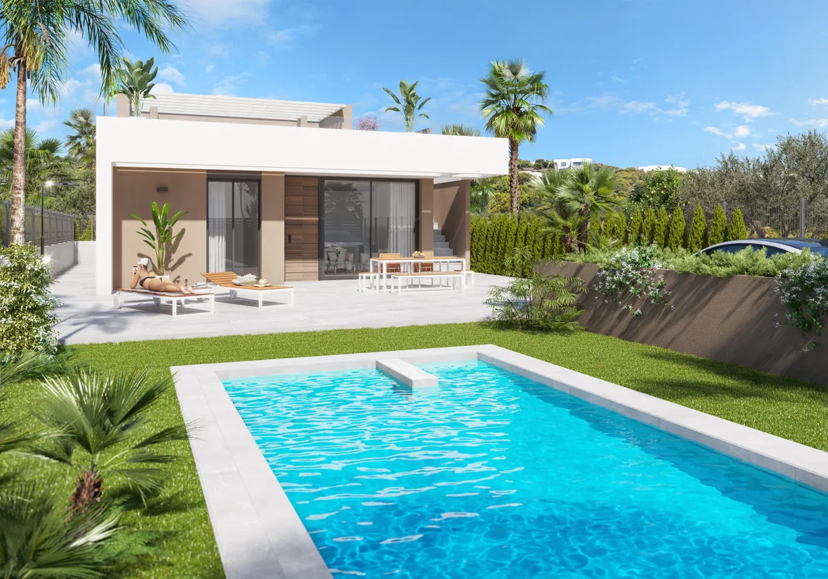 Nieuwbouwvilla's met privézwembad in Vera Playa, foto 2