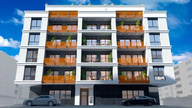 Nieuwbouwappartement met zeezicht en verwarmd zwembad in Torrevieja, Torrevieja