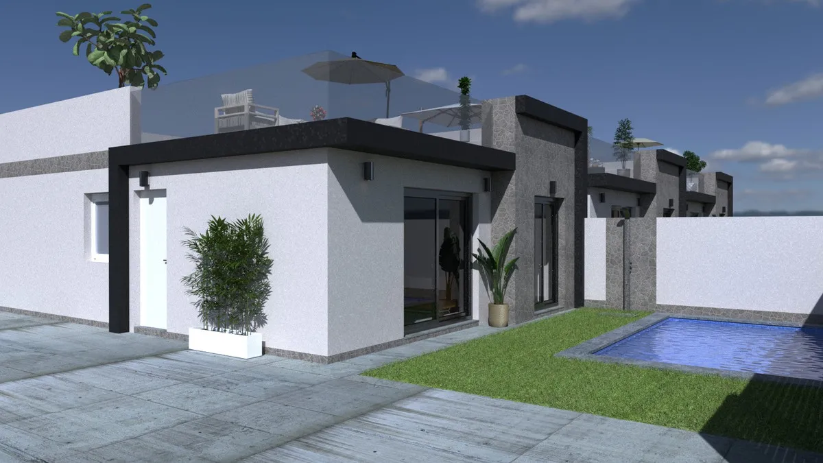Nieuwbouwvilla's met privézwembad in Balsicas, Torre-Pacheco, foto 1
