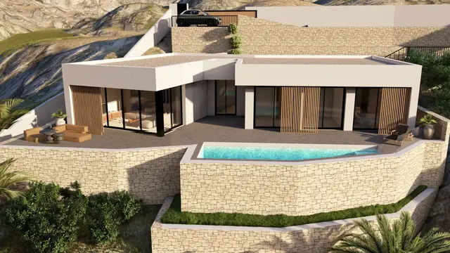 Nieuwbouwvilla met privézwembad op 1.000 m² perceel in Pedreguer, Pedreguer
