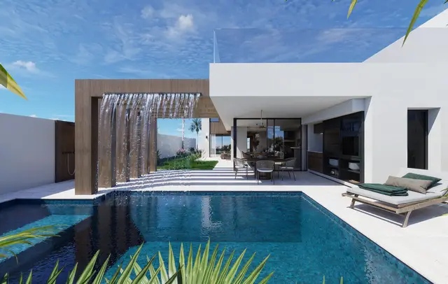 Nieuwbouwvilla met privézwembad en kelder in Torre-Pacheco, Santa Rosalía Lake and Life Resort, Torre-Pacheco