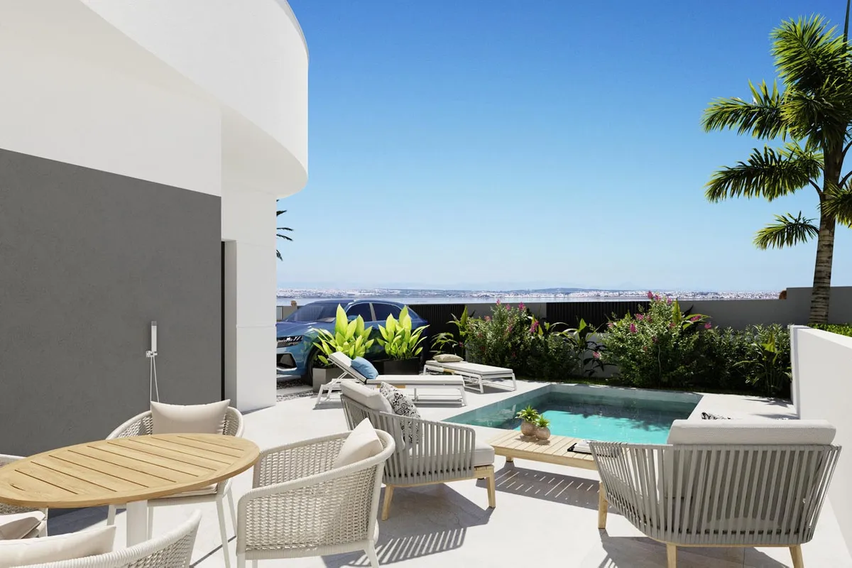 Nieuwbouwvilla met privézwembad in Orihuela (Los Balcones), foto 3