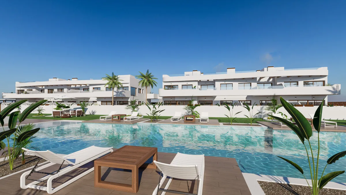 Nieuwbouwappartementen met zwembad en terras in Los Alcázares, foto 2