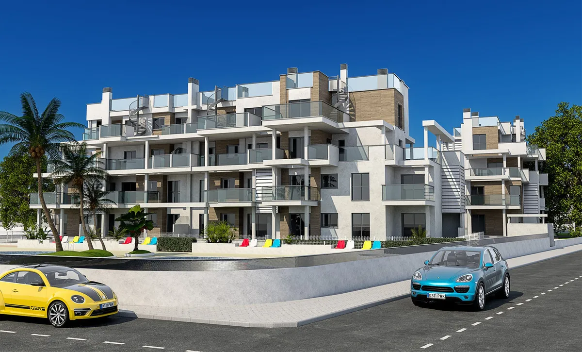 Nieuwbouwappartement met zeezicht en dakterras in Dénia, foto 2