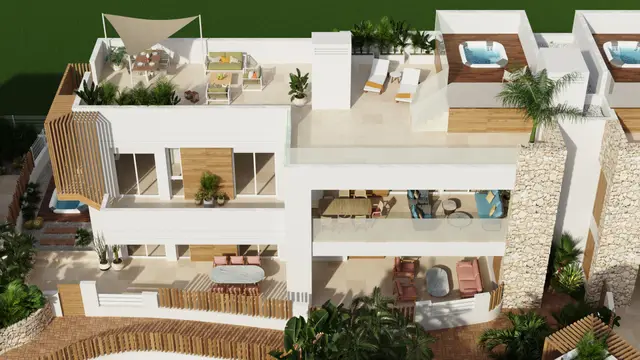 Nieuwbouwvilla's met privézwembad in San Juan de los Terreros, San Juan de los Terreros, Pulpí