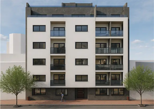Nieuwbouwappartementen met zeezicht en zwembad in Torrevieja, Torrevieja
