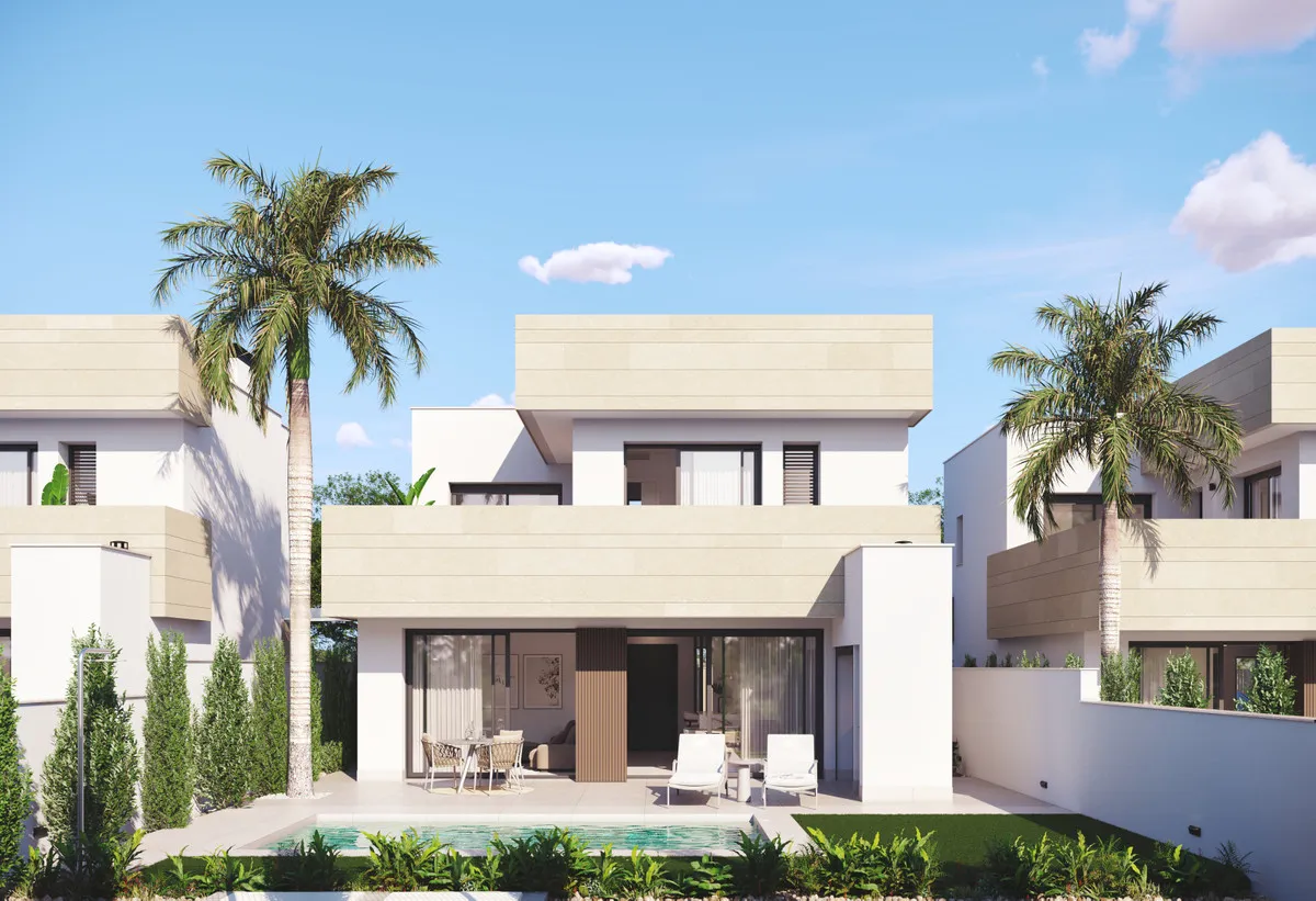 Nieuwbouwvilla's met privézwembad in Santiago de la Ribera, foto 2